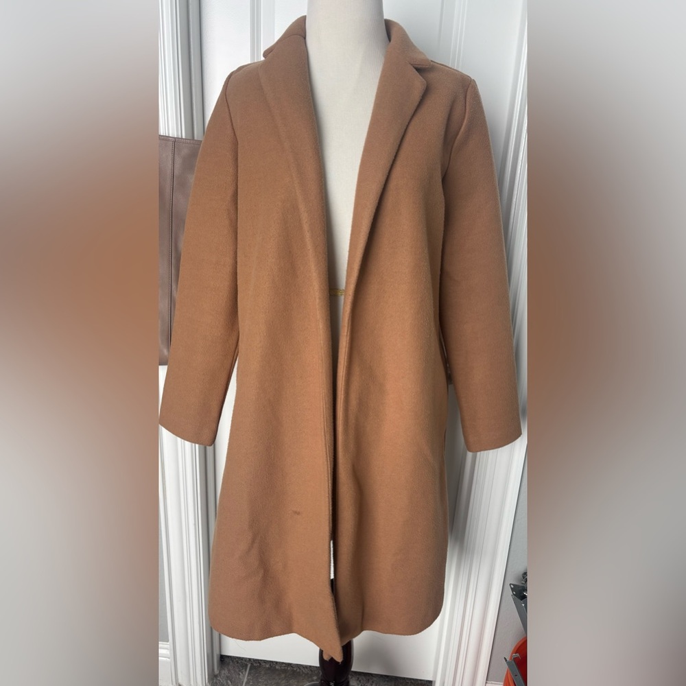 Zara Camel Coat M Preloved